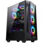 کیس گیمینگ استوک نسل9 | cpu 9100 | ram 8 | gpu rx580