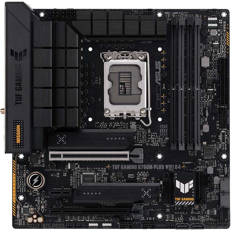 vkIMBzmg5VDCL2YA مادربرد استوک ASUS TUF GAMING B760M‑PLUS WIFI DDR4 - Image 1