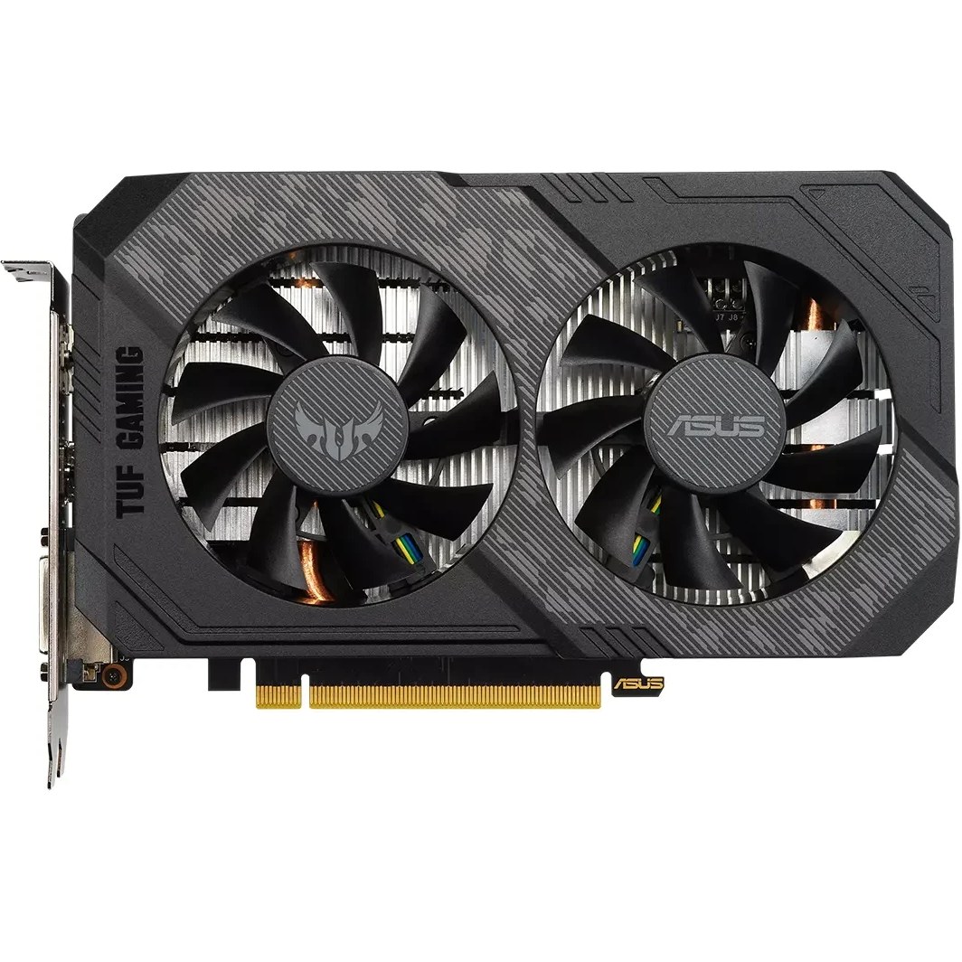 AOiioPz0cE60KeKS کارت گرافیک ایسوس TUF Gaming GTX1650 OC حافظه ۴ گیگابایت استوک در حد نو - Image 1