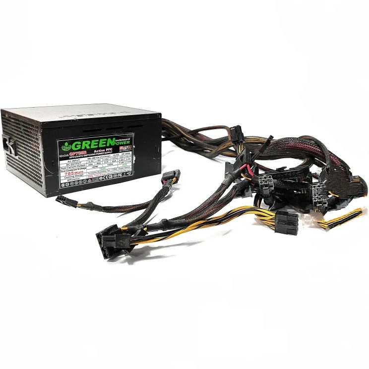 F_t_3KPz6qdJJpkc پاور استوک 785w گرین مدل 80Plus-GP785B نیمه ماژولار - Image 1