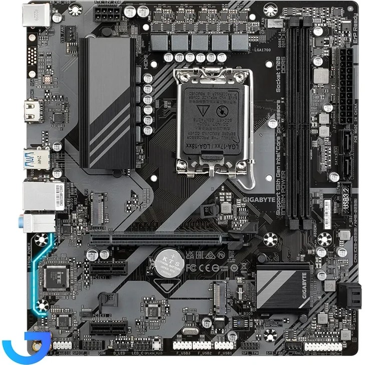 rUi7xC3AtdYOEDQN مادربرد GIGABYTE B760 M.POWER DDR5 با رم CORSAIR 16GB BUS 5600 - Image 1