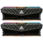 رم کامپیوتر نئو فورزا دو کاناله Mars RGB فرکانس 3200 مگاهرتز DDR4 تایمینگ CL16 حافظه 32 گیگابایت کارکرده