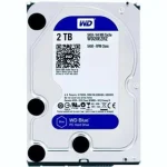 هارد اینترنال وسترن دیجیتال آبی WD Blue 2TB کارکرده سلامت ۱۰۰٪ کارکرد ۳۰۰ روز
