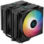 خنک کننده پردازنده دیپ کول مدل AG620 DIGITAL BK ARGB کارکرده
