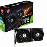 کارت گرافیک ام اس آی مدل GEFORCE RTX 3050 GAMING X 8GB کاکرده درحد نو